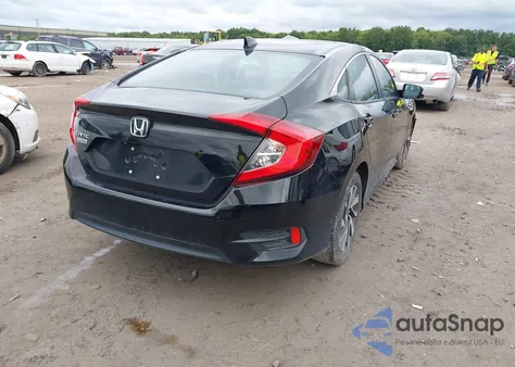 2018 Honda Civic Ex z USA, uszkodzony, nr VIN 2HGFC2F74JH598934